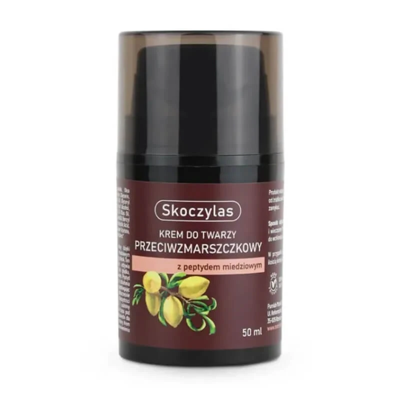 Skoczylas, Anti-Falten-Gesichtscreme mit Kupferpeptid, 50 ml