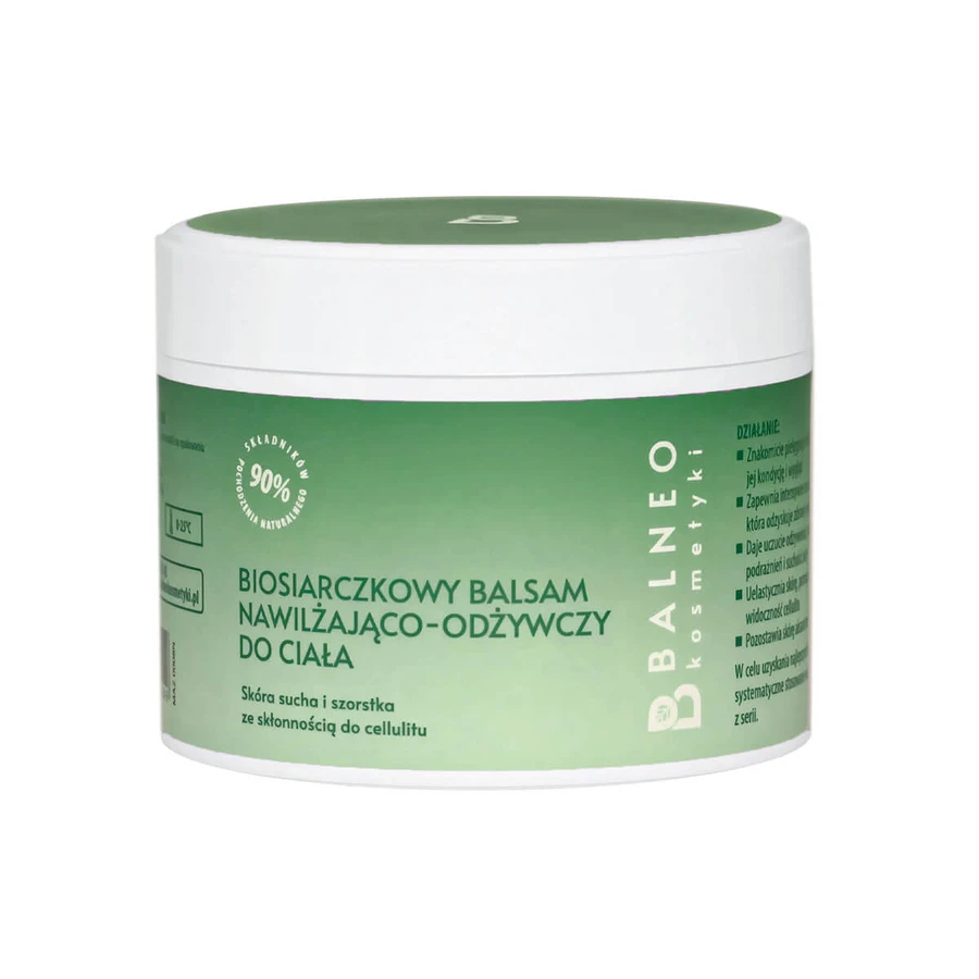 Balneokosmetics, biosulfide voedende vochtinbrengende bodylotion, 250 ml