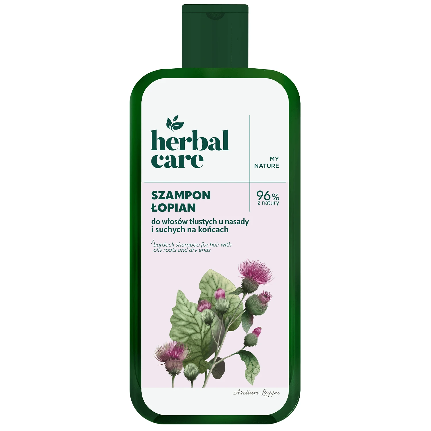 Farmona Herbal Care Burdock, Shampoo für fettiges Haar am Ansatz und trockenes Haar in den Spitzen, 330 ml