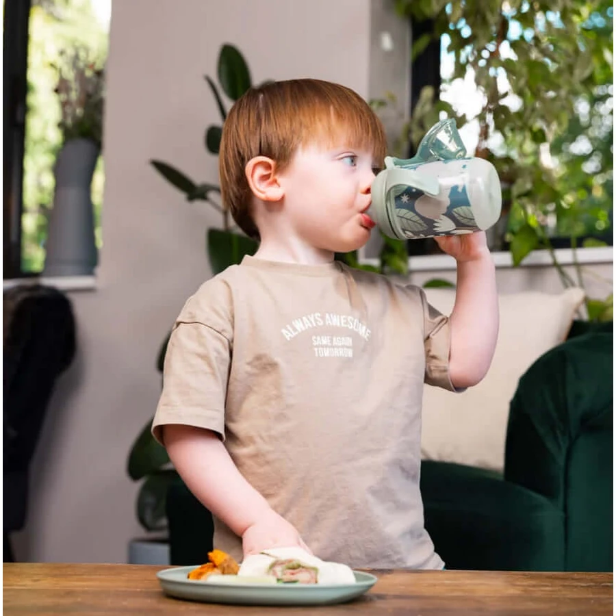 Kubek niekapek z miękkim dziubkiem 350 ml świecący w ciemności Earthsmart Vital Baby: ceny i cechy