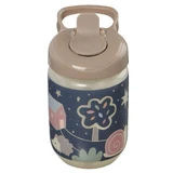 Pahar cu paie fără scurgere 350ml Strălucire în întuneric Earthsmart Vital Baby