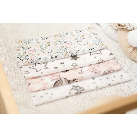 Luierspuugdoos van 4 - Roze 35X35