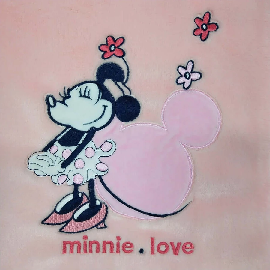 Couverture bébé Minnie 75×100 Sm Disney Baby