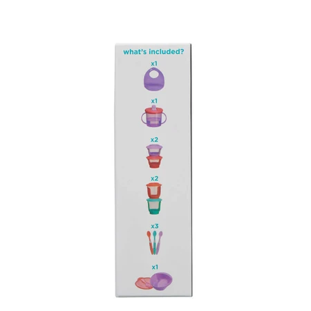 Starter Voedingsset Paars Vital Baby