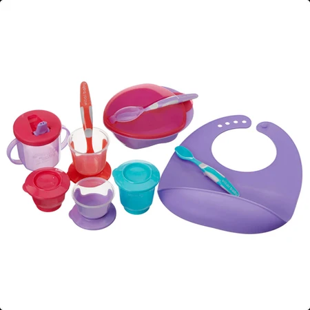 Starter Voedingsset Paars Vital Baby