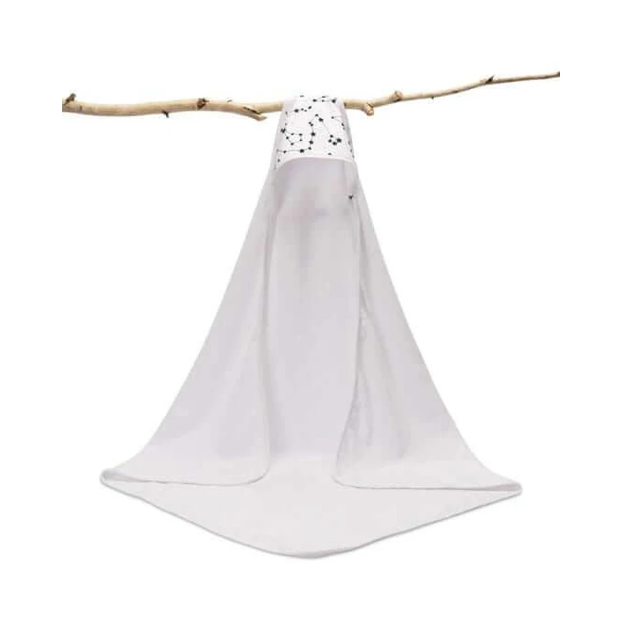 Toalla De Baño Con Campana Blanca