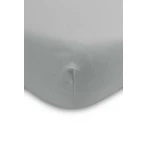 Cearșaf de bumbac cu Jersey Elastic Deluxe Gri 60X120 Sensillo