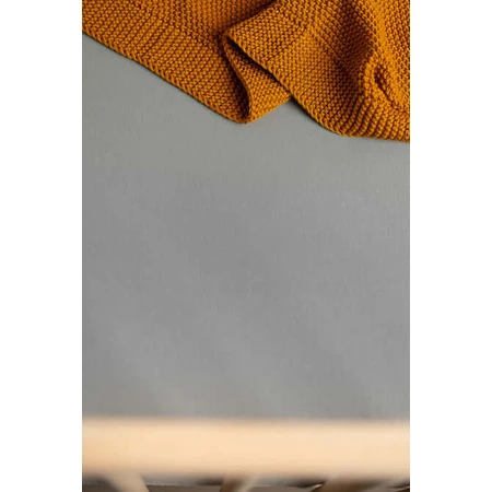 Cearșaf de bumbac cu Jersey Elastic Deluxe Gri 60X120 Sensillo