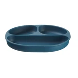 Silikonteller mit Vakuum 4+ Monate Blau Vital Baby