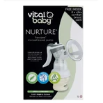 Pompă manuală de alăptare Flexzone + 6 tampoane Vital Baby Count