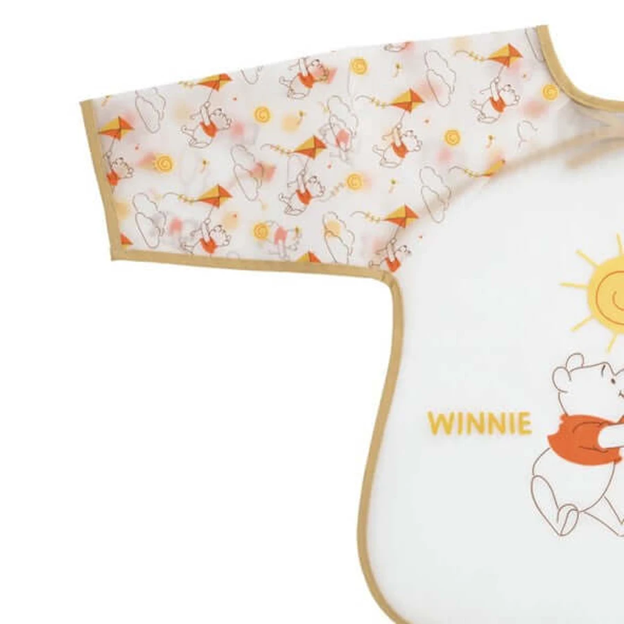 Bib impermeabil cu mâneci Winnie Retro Babycalin