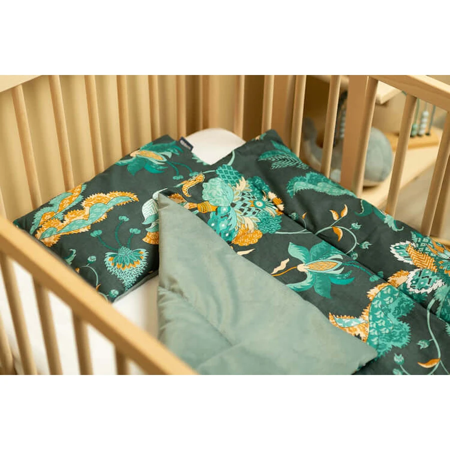 Set für Kinderbett Paradies Smaragd