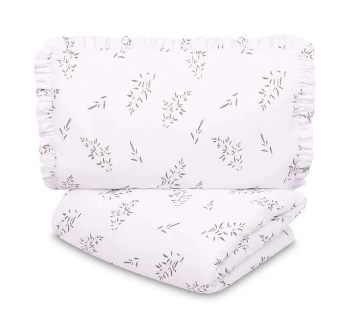 Schlafzimmer Set 2 Stück Grüne Zweige 100X135 Sm Sensillo