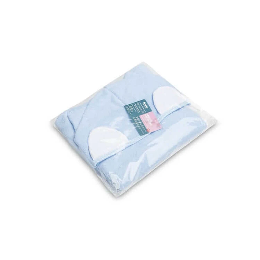 Poncho Para Baño Azul