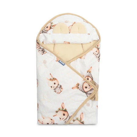Musselin Windel 90X90Cm Beige Hase für Autositz 0-13Kg