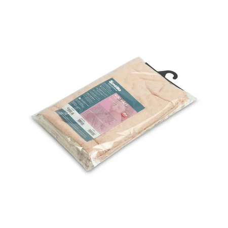 Geborduurde deken 80X100 frosting pluche