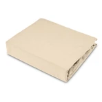 Cearșaf de bumbac cu ștergător Jersey Cappuccino 60X120 Sensillo