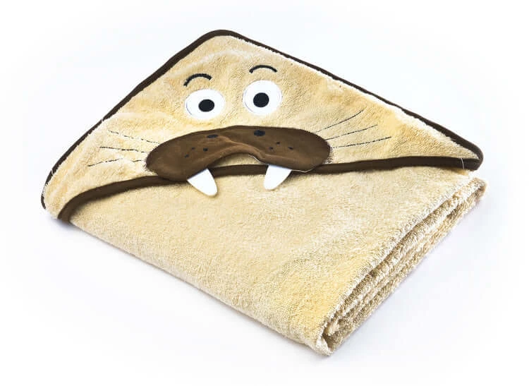Badetuch Walross Water Friends Beige