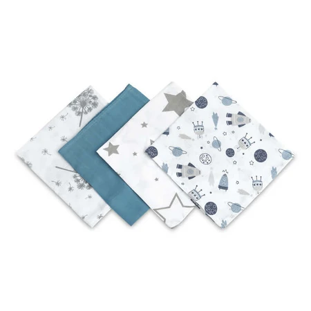 Diaper Spit Up 4 Broja - Albastru 35X35