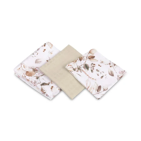 Scutece din muselină Set de trei mărimi Twigs Eg-0100 Sensillo