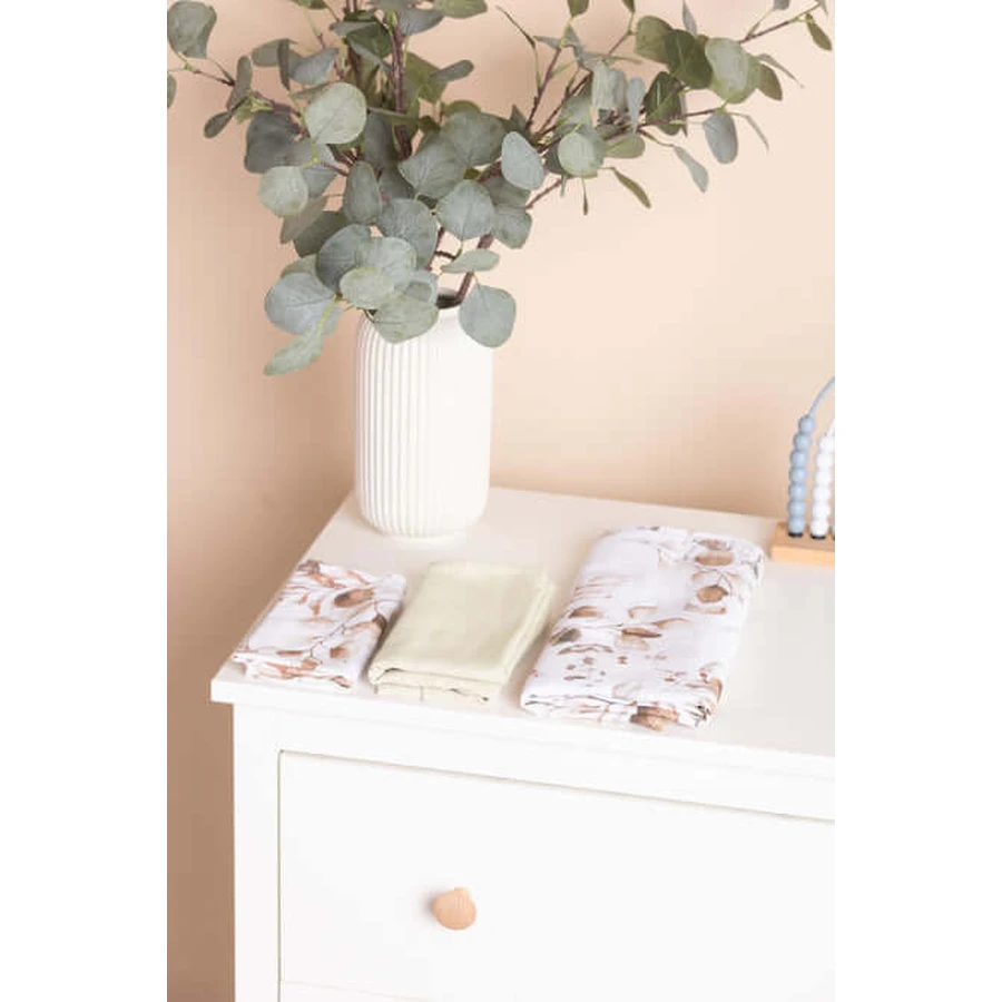 Scutece din muselină Set de trei mărimi Twigs Eg-0100 Sensillo