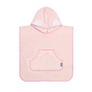 Poncho für Badezimmer Rosa