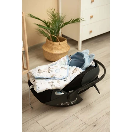 Scutece XL Stroll albastru 115X115
