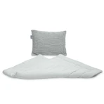 Set letto o passeggino in mussola grigio