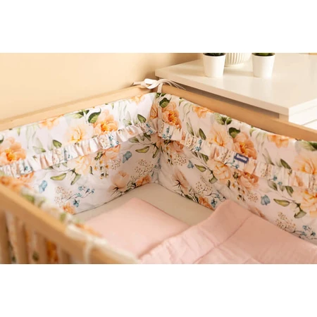 Revestimiento de cuna Bumper Peony