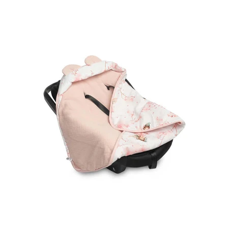 Pieluszka muślinowa 90X90Cm Fairy Pink do fotelika samochodowego 0-13 kg: ceny i cechy