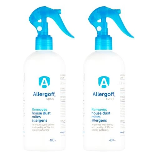 Zestaw Allergoff-Spray, 2x 400ml, für den Hausgebrauch