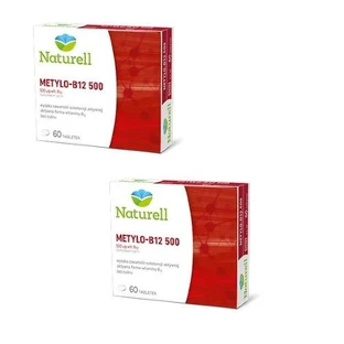 Zestaw Naturell Metylo B-12, 2 x 60 comprimés