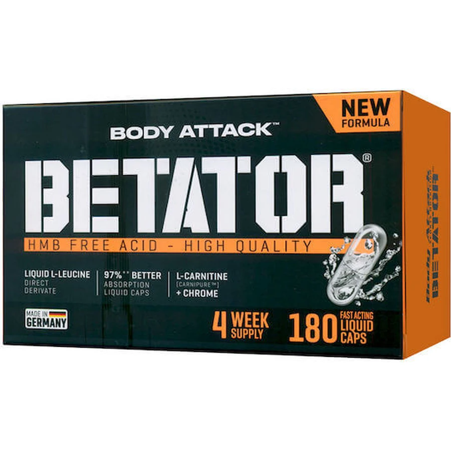 Body Attack Betator Speciaal Dieetsupplement 180 caps