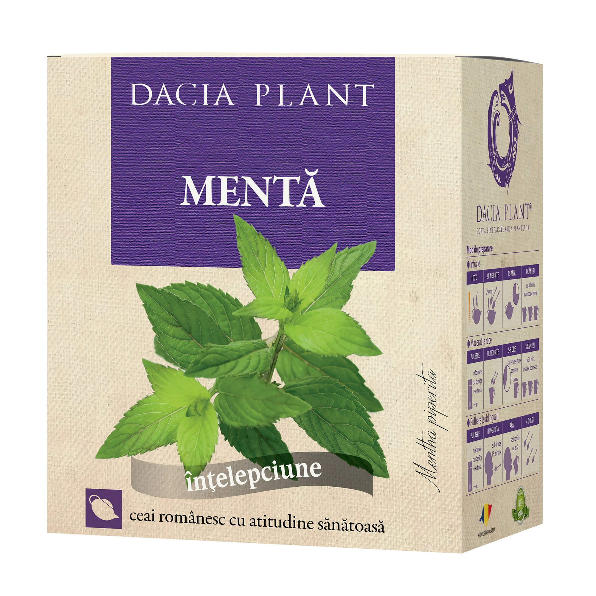 Minztee, 50 g, Dacia Plant