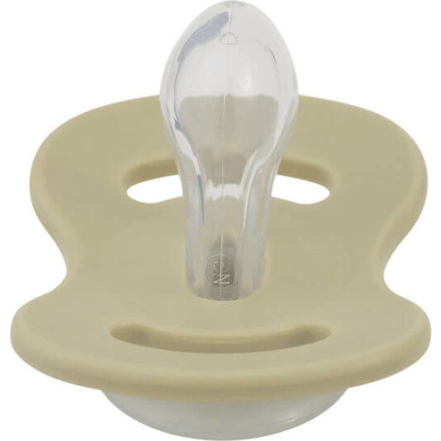 Lullaby Planet Suzete Silicon Galben și Verde Lac pentru 0-6 luni 2buc