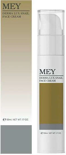 Mey Derma Lux Schnecken-Gesichtscreme für Feuchtigkeitspflege, Anti-Ageing und Wiederaufbau mit Schneckenschleim 50ml