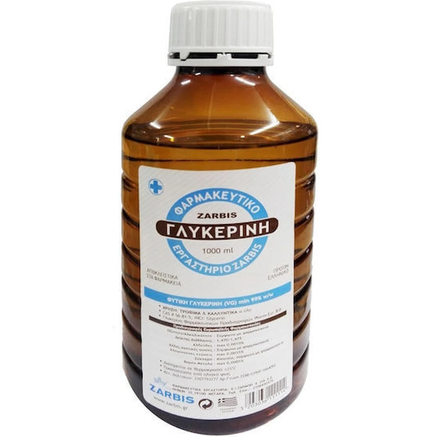 Zarbis Camoil Johnz Geraffineerde Plantaardige Glycerine 99,8% 1000gr
