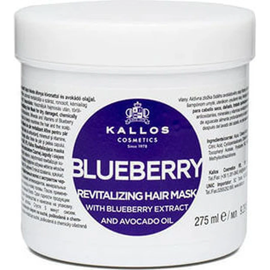 Kallos Blueberry Hair Mask 275ml: ceny i cechy