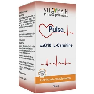 Vitamain Pulse CoQ10 80mg i L-karnityna 200mg 30 kaps