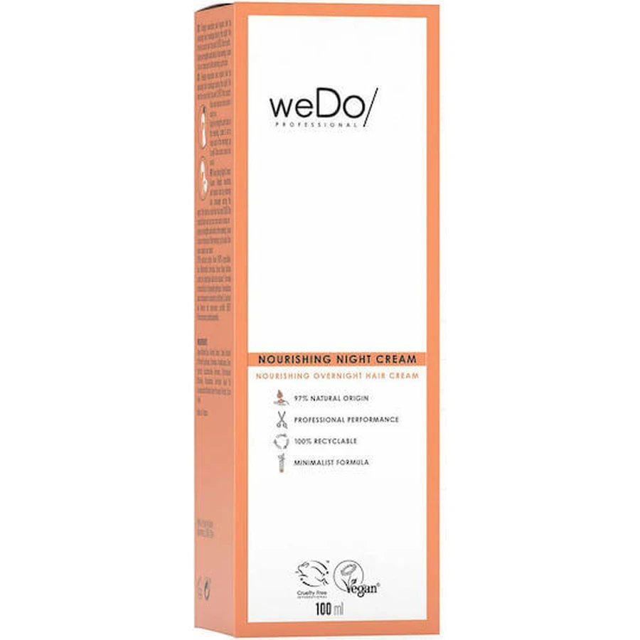 Wedo Nourishing Night Cream Loțiune de Păr pentru Nutriție 100ml
