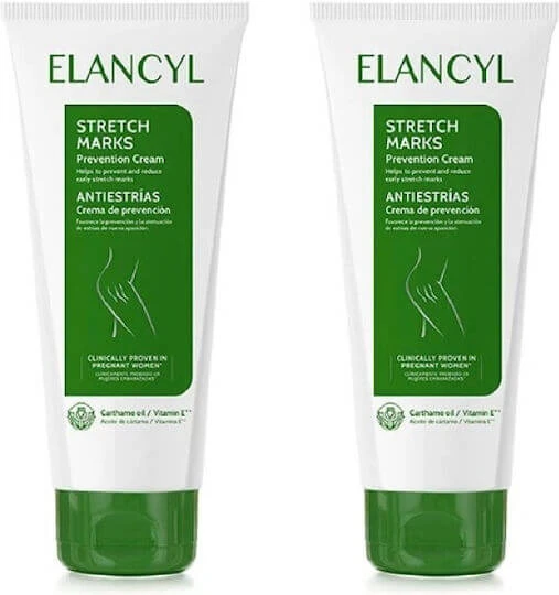 Elancyl Stretch Marks Prävention Stretch Mark Prävention Stretch Mark Creme während der Schwangerschaft 400ml