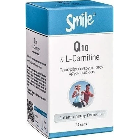 AM Health Smile Coenzym Q-10 & L-Carnitin 30 Kapseln