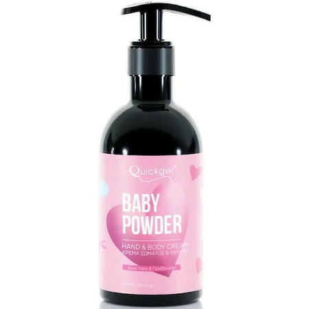 Quickgel Baby Powder Crème hydratante pour le corps pour tous les types de peau 300ml