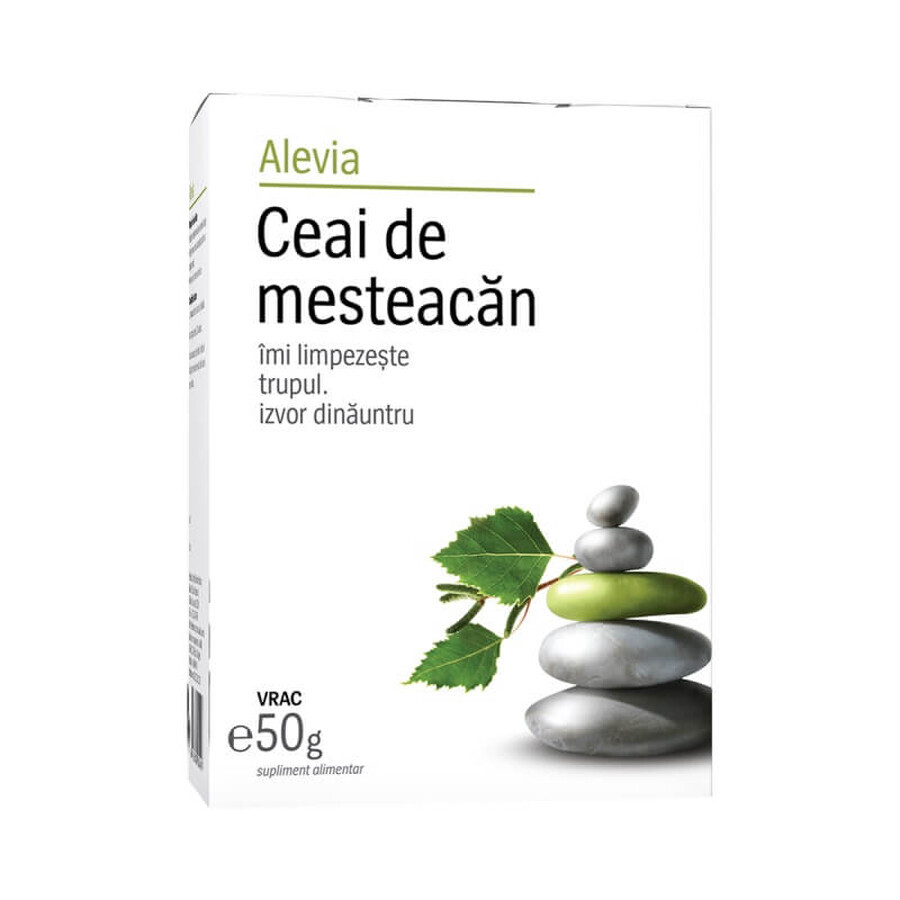 Ceai de mesteacăn, 50 g, Alevia