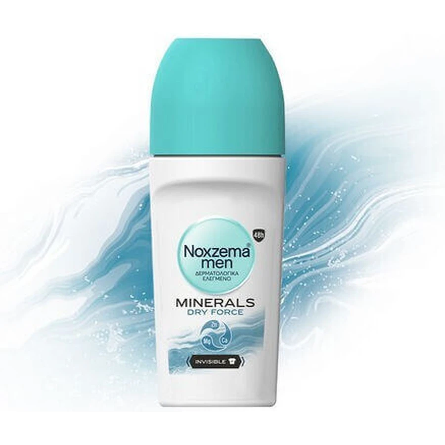 Noxzema Men Minerals Dry Force Deodorante 48h Roll-On 50ml