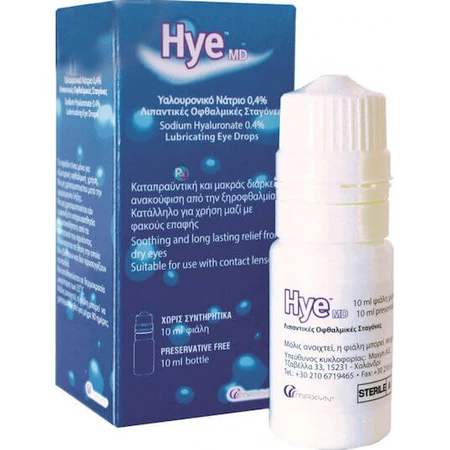 Maxyn Hye Md Picături Oftalmice cu Acid Hialuronic pentru Ochi Uscat 10ml