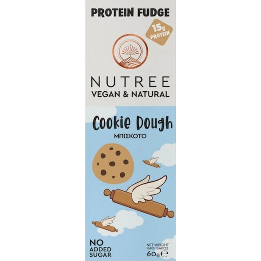 Nutree Fudge Fudge Bar with 25% Protein & Flavor Cookie Dough 60gr