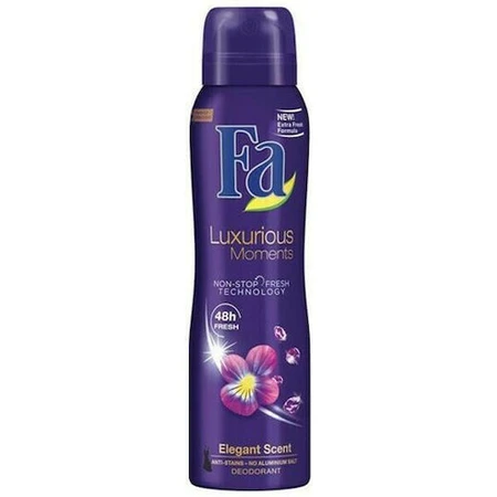 Fa Luxurious Moments Deodorant 48h sub formă de Spray Fără aluminiu 150ml