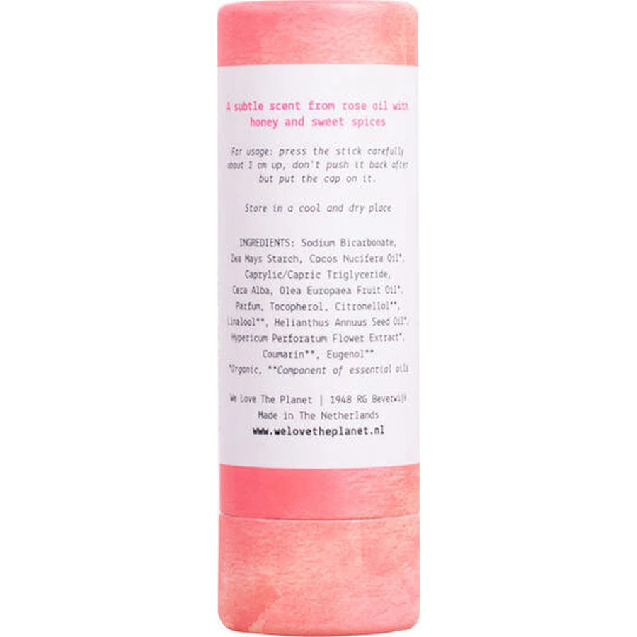 We Love The Planet Deodorant Dulce seninătate Deodorant Natural sub formă de Stick Fără aluminiu 65gr