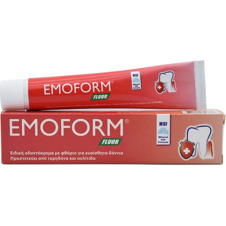 Emoform Fluor Pastă de dinți pentru Dinți sensibili și Carii dentare 50ml